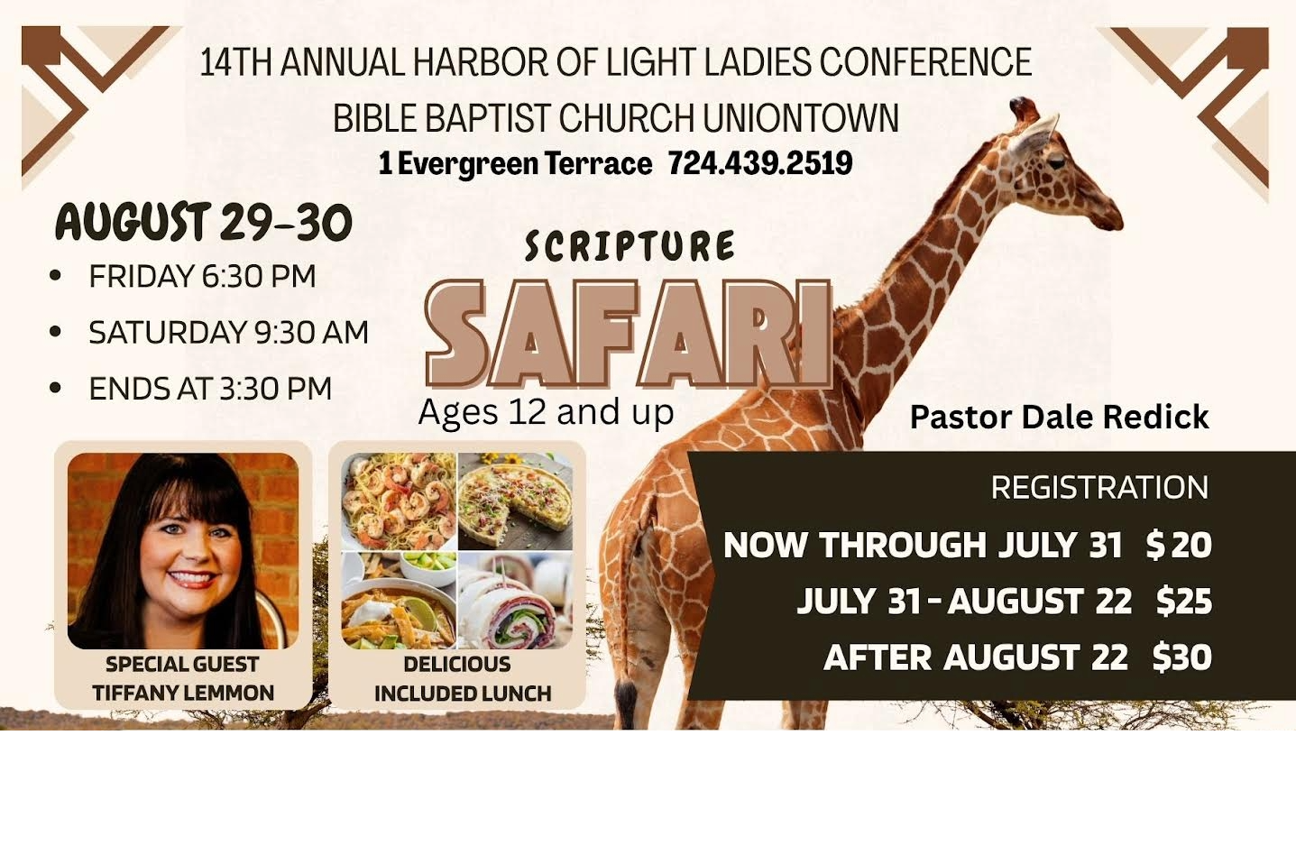 14th annual harbor of light ladies conference august 29 30 Annual Harbor of Light Ladies Conference